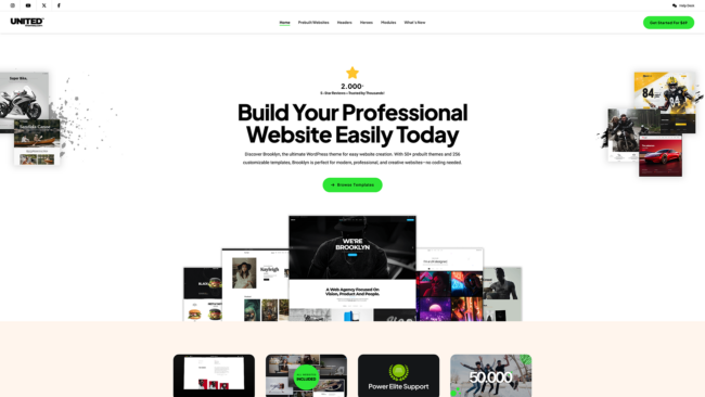 Brooklyn WordPress Theme